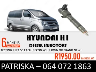 Hyundai H1 Diesel Injectors For Sale