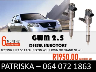 Gwm 2.5 Diesel Injectors For Sale