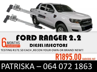 Ford Ranger 2.2 Diesel Injectors For Sale