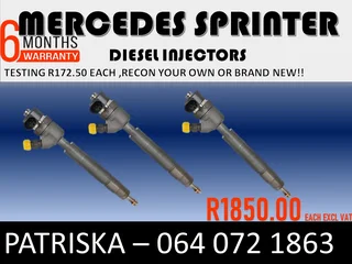 Mercedes Sprinter Diesel Injectors For Sale