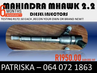 Mahindra Mhawk 2.2 Diesel Injectors For Sale