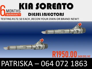Kia Sorento Diesel Injectors For Sale