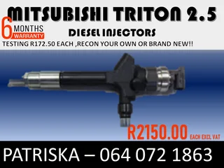 Mitsubishi Triton 2.5 Diesel Injectors For Sale