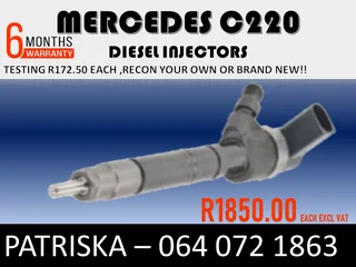 Mercedes C220 Diesel Injectors For Sale