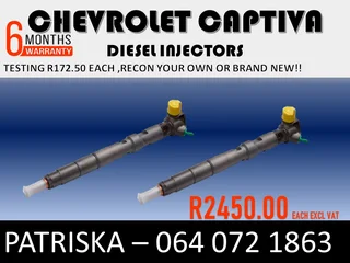 Chevrolet Captiva Diesel Injectors For Sale