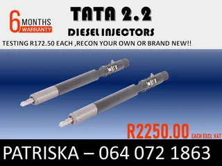 Tata 2.2 Diesel Injectors For Sale