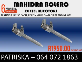 Mahindra Bolero Diesel Injectors For Sale