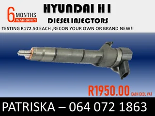 Hyundai H1 Diesel Injectors For Sale