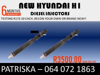 New Hyundai H1 Diesel Injectors For Sale