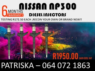 Nissan Np300 Diesel Injectors For Sale