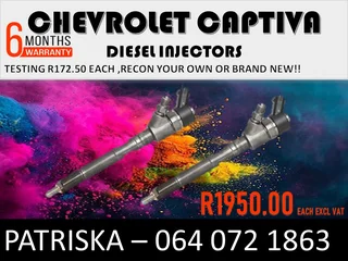 Chevrolet Captiva Diesel Injectors For Sale