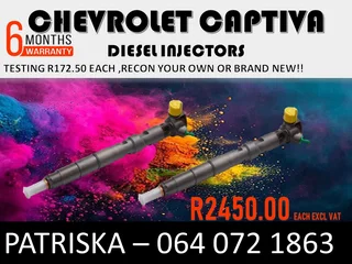 Chevrolet Captiva Diesel Injectors For Sale