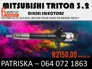 Mitsubishi Triton 3.2 Diesel Injectors For Sale