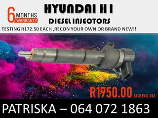 Hyundai H1 Diesel Injectors For Sale