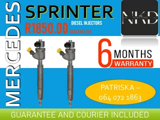 Mercedes Sprinter Diesel Injectors For Sale