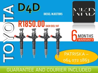 Toyota D4d Diesel Injectors For Sale