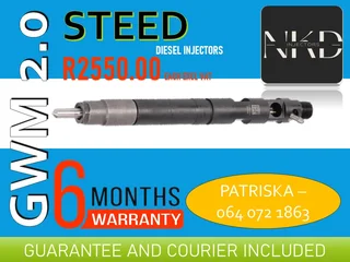 Gwm 2.0  Steed Diesel Injectors For Sale