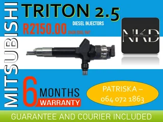 Mitsubishi Triton 2.25 Diesel Injectors For Sale
