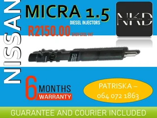 Nissan Micra 1.5 Diesel Injectors For Sale