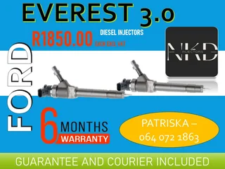 Ford Everest 3.0 Diesel Injectors For Sale