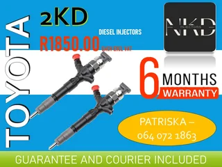 Toyota 2kd Diesel Injectors For Sale