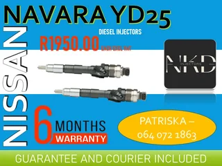 Nissan Navara Yd25 Diesel Injectors For Sale