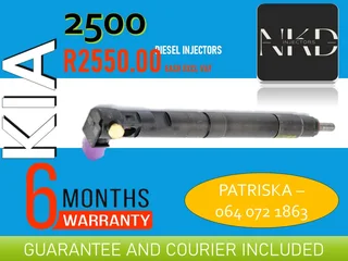 Kia 2500 Diesel Injectors For Sale