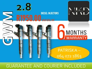 Gwm 2.8 Diesel Injectors For Sale