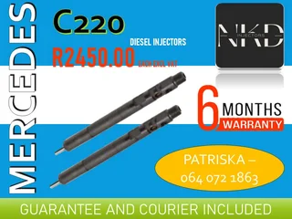 Mercedes C220 Diesel Injectors For Sale