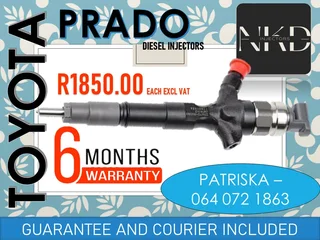 Toyota Prado Diesel Injectors For Sale