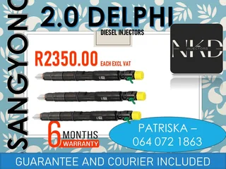 Ssangyong 2.0 Diesel Injectors For Sale