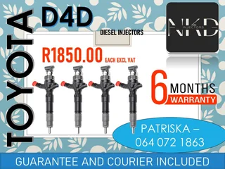 Toyota D4d Diesel Injectors For Sale