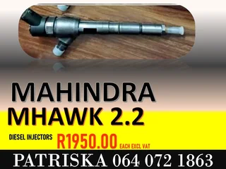 Diesel Injectors – Tested, Cleaned & Ready To Fit Mahindra Mhawk 2.2