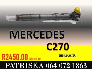 Mercedes C270 Diesel Injectors For Sale