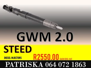 Gwm 2.0 Steed Diesel Injectors For Sale