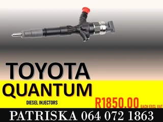 Toyota Quantum Diesel Injectors For Sale