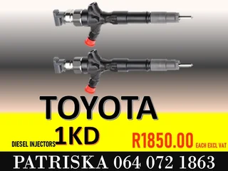 Toyota 1kd Diesel Injectors For Sale