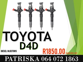 Toyota D4d Diesel Injectors For Sale