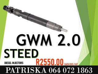 Gwm 2.0 Steed Diesel Injectors For Sale