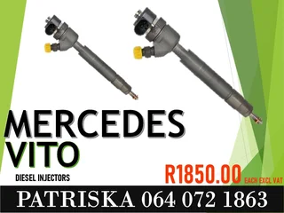 Mercedes Vito Diesel Injectors For Sale