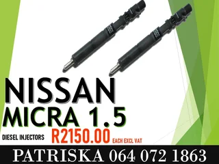 Nissan Micra 1.5 Diesel Injectors For Sale