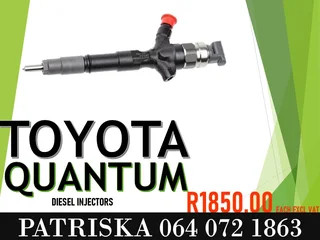 Toyota Quantum Diesel Injectors For Sale