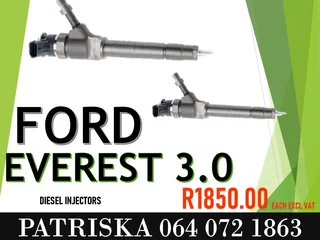 Ford Everest 3.0 Diesel Injectors For Sale