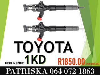 Toyota 1kd Diesel Injectors For Sale