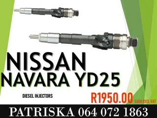 Nissan Navara Yd25 Diesel Injectors For Sale