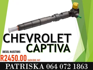 Chevrolet Captiva Diesel Injectors For Sale