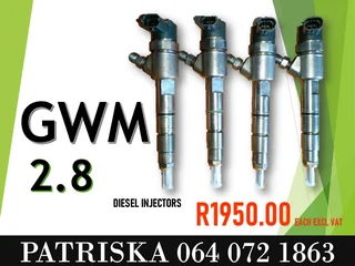Gwm 2.8 Diesel Injectors For Sale