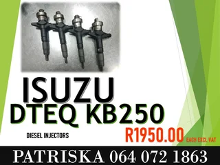 Isuzu Dteq Kb250 Diesel Injectors For Sale