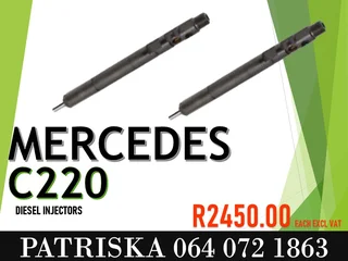 Mercedes C220 Diesel Injectors For Sale