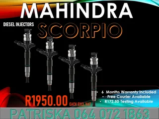 Mahindra Scorpio Diesel Injectors For Sale